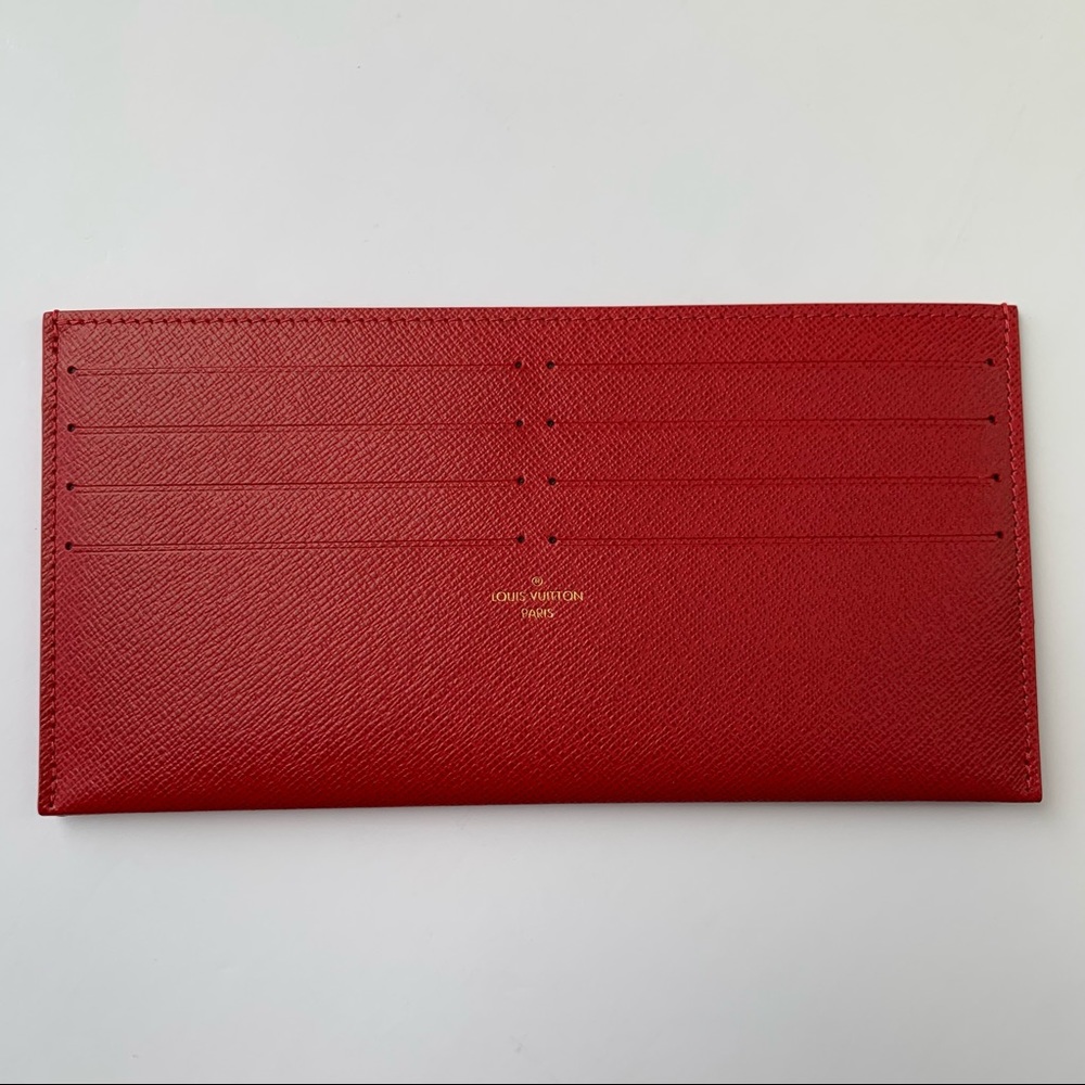 Louis Vuitton Felicie Pochette Red Insert